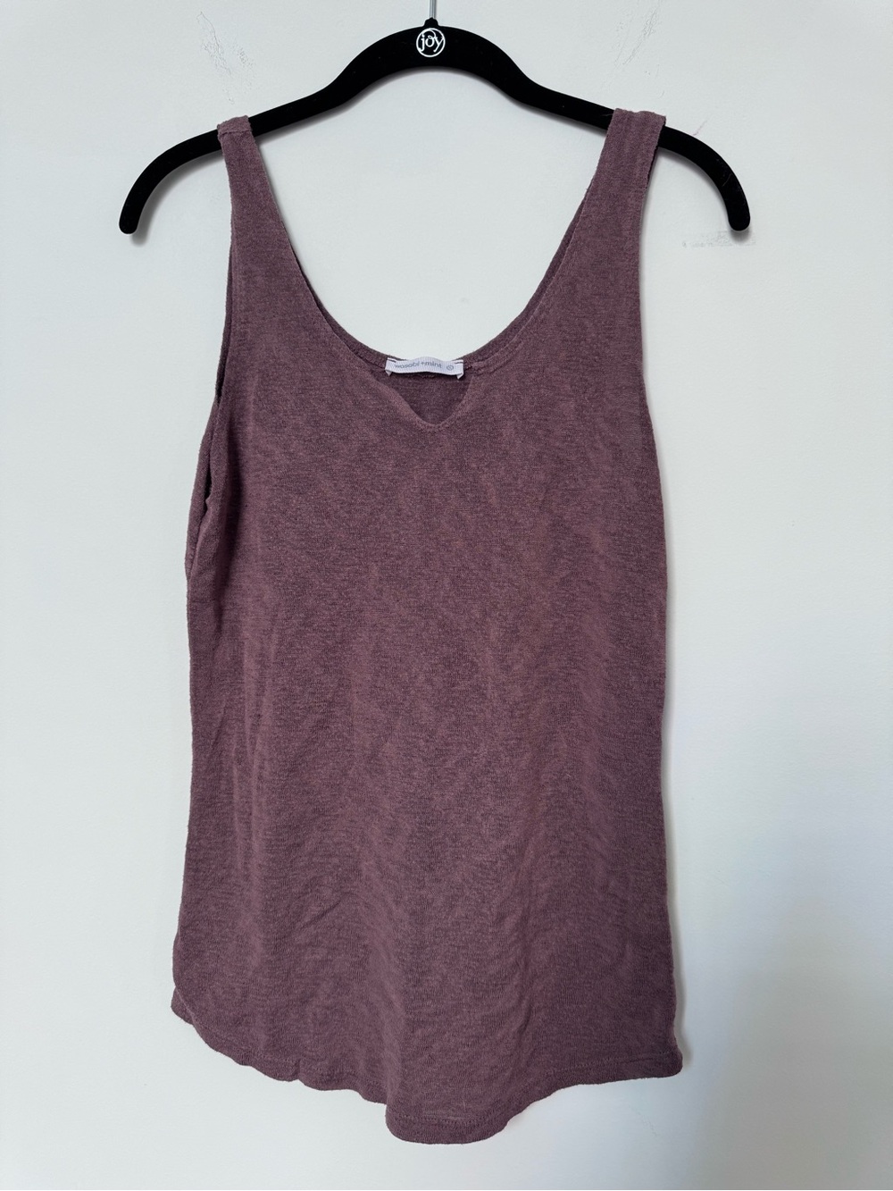 Boutique Sleep Tank Top in Mauve